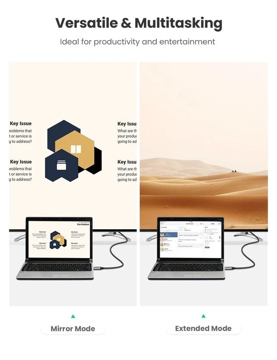 Ugreen USB-C na HDMI kabel 1.5m 4K@60Hz - box