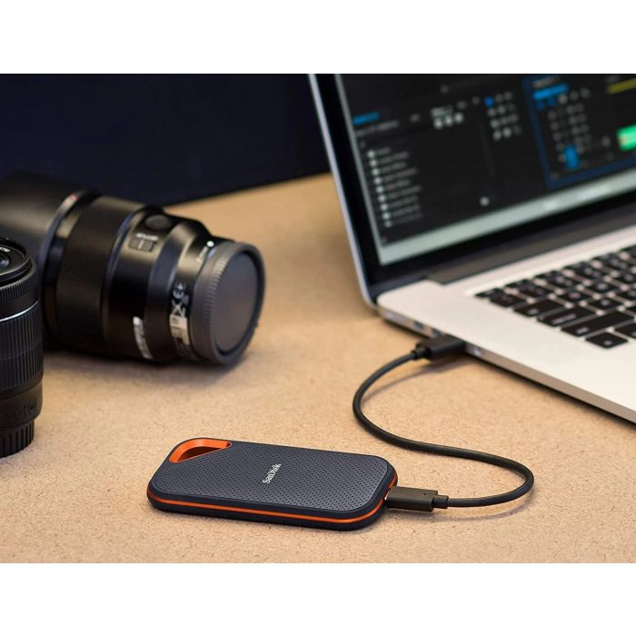 SanDisk 2TB Extreme PRO Portable SSD NVMe USB-C 3.2 robusten zunanji SSD disk