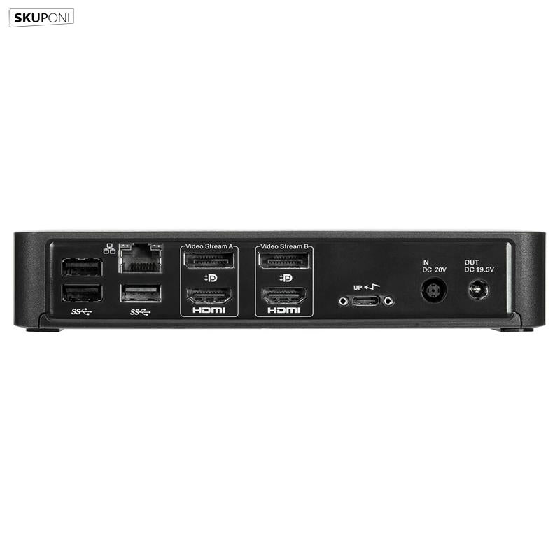 Priklopna postaja USB-C Universal DV4K Docking Station with 100W Pow