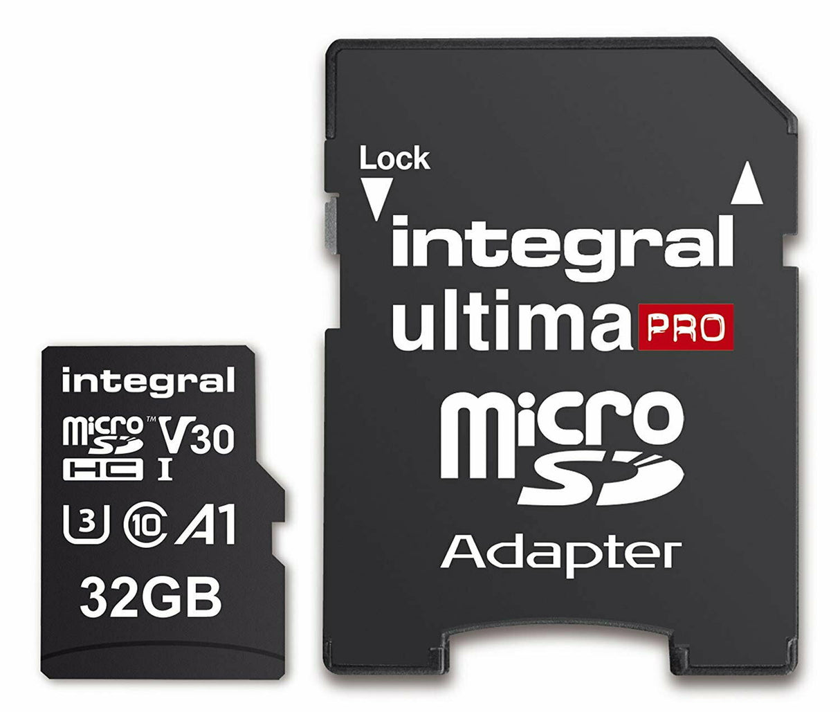 Integral HIGH SPEED MICRO SD CARD MICROSDHC/XC V30 UHS-I U3
