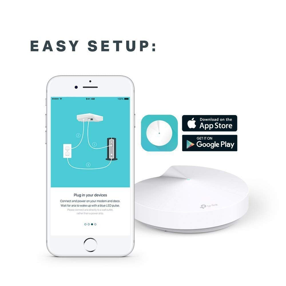 TP-LINK brezžična dostopna točka DECO M5 AC1300 - 2 pack