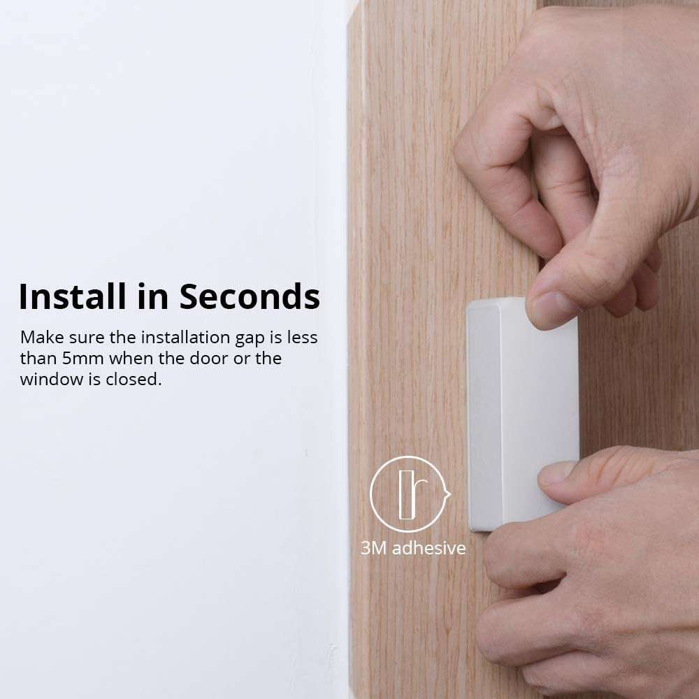 SONOFF senzor za vrata in okna Wi-Fi DW2 WiFi