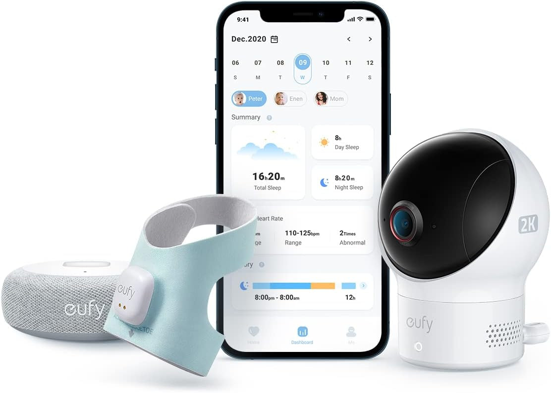 Eufy Security Baby S340 Pametna Nogavica za dojenčka