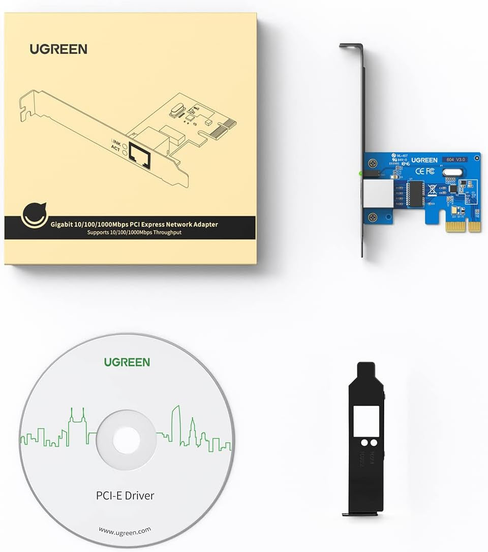 Ugreen 10/100/1000 PCI Express mrežna kartica