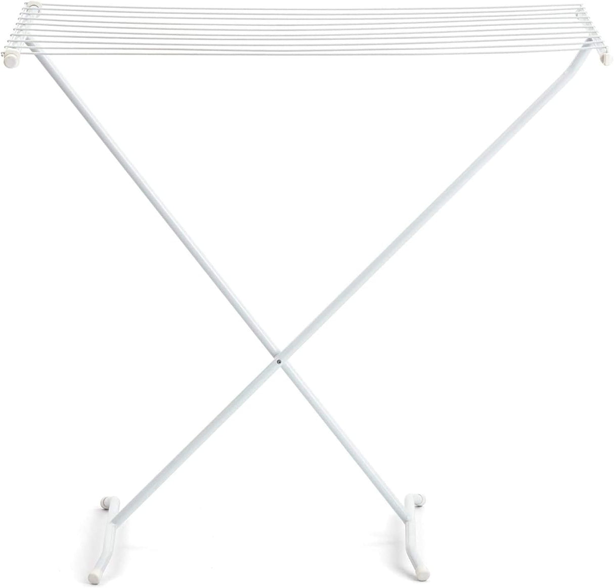 Rayen Stojalo za sušenje perila jekleno mat bela 90 x 53,5 x 82 cm 003311