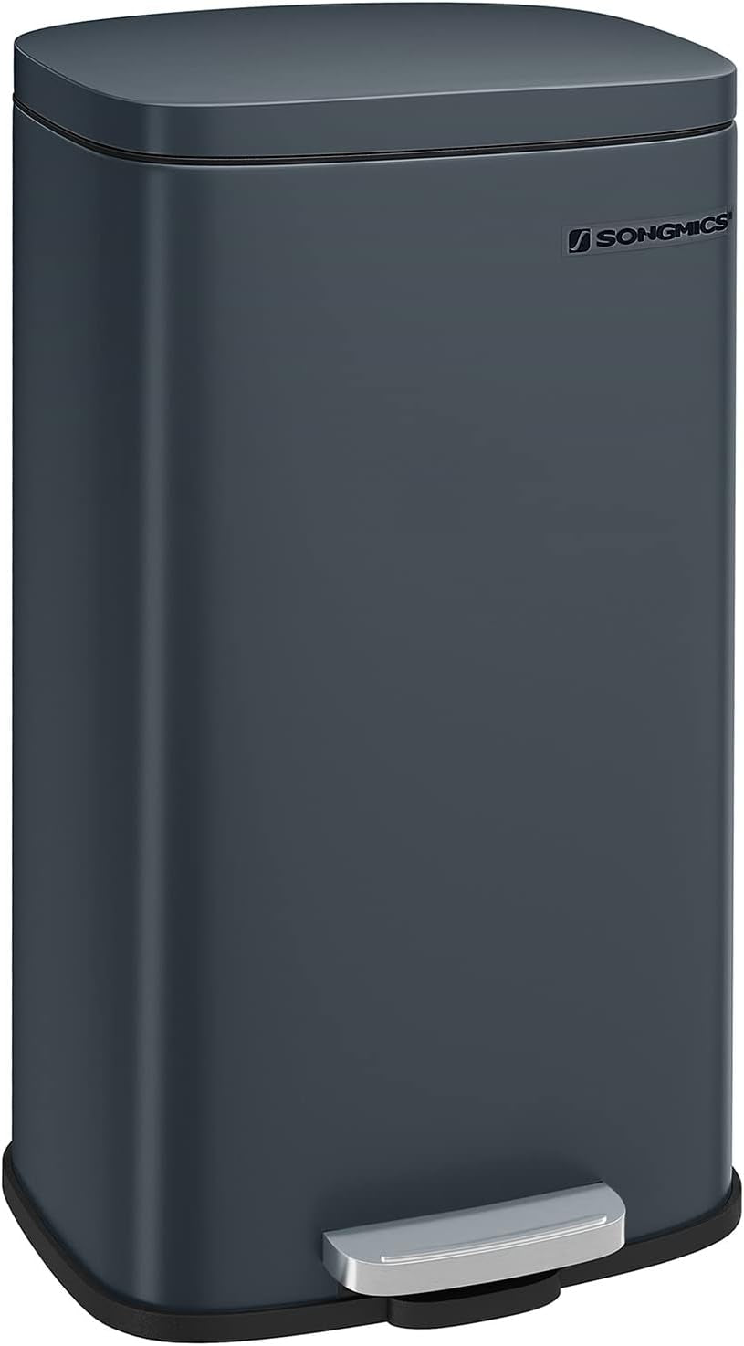 SONGMICS Kuhinjski koš za smeti, 30 litrov siv