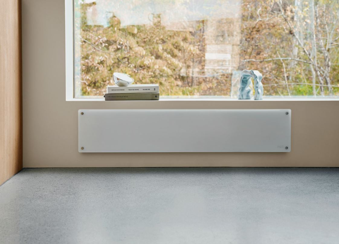 Mill panelni grelnik 1000W, bel, steklo (MB1000L DN)