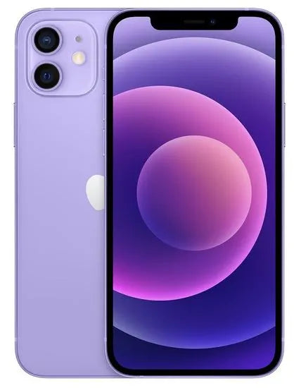 Obnovljen iPhone 12 Mini (64GB) Razred A, Purple