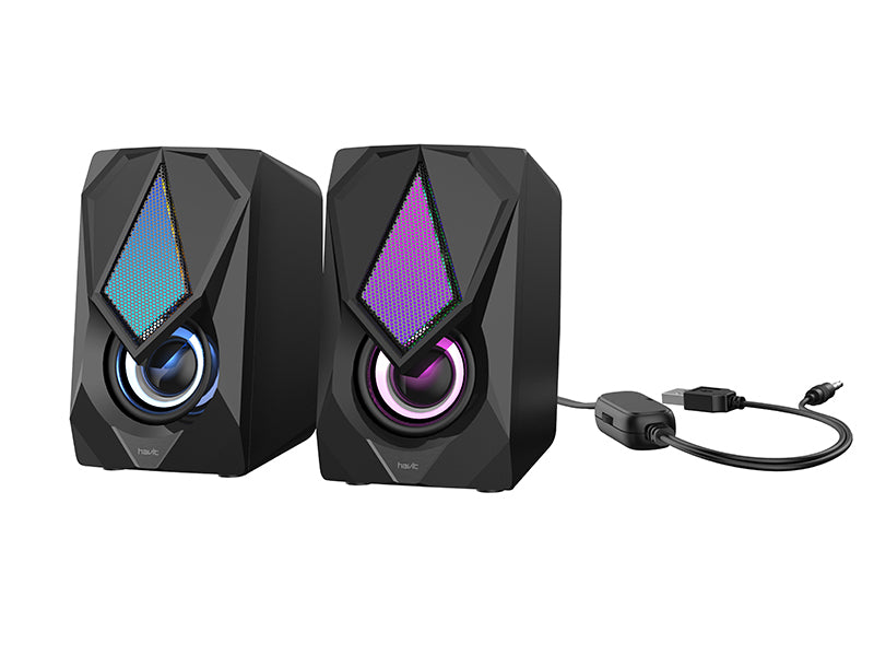 HAVIT računalniški zvočniki z LED osvetlitvijo SK563