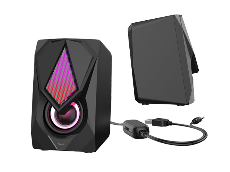 HAVIT računalniški zvočniki z LED osvetlitvijo SK563