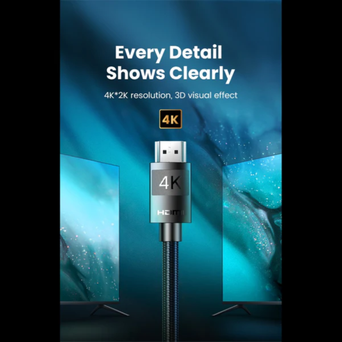 Ugreen 4K HDMI 2.0 kabel - 2M
