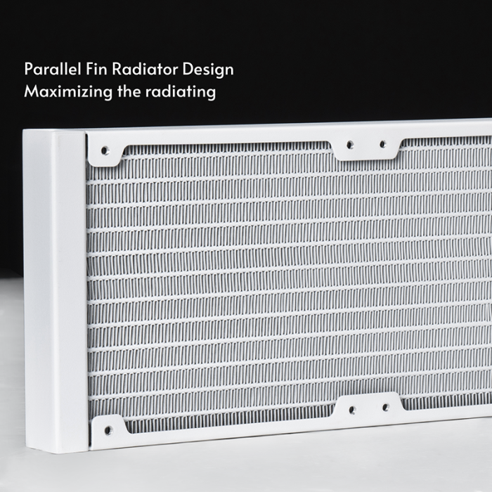 Chieftec Iceberg 360 360mm A-RGB vodno hlajenje za INTEL/AMD procesorje, bel