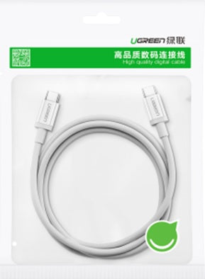 UGREEN USB 2.0 A na USB-C kabel 2m (bel) - polybag