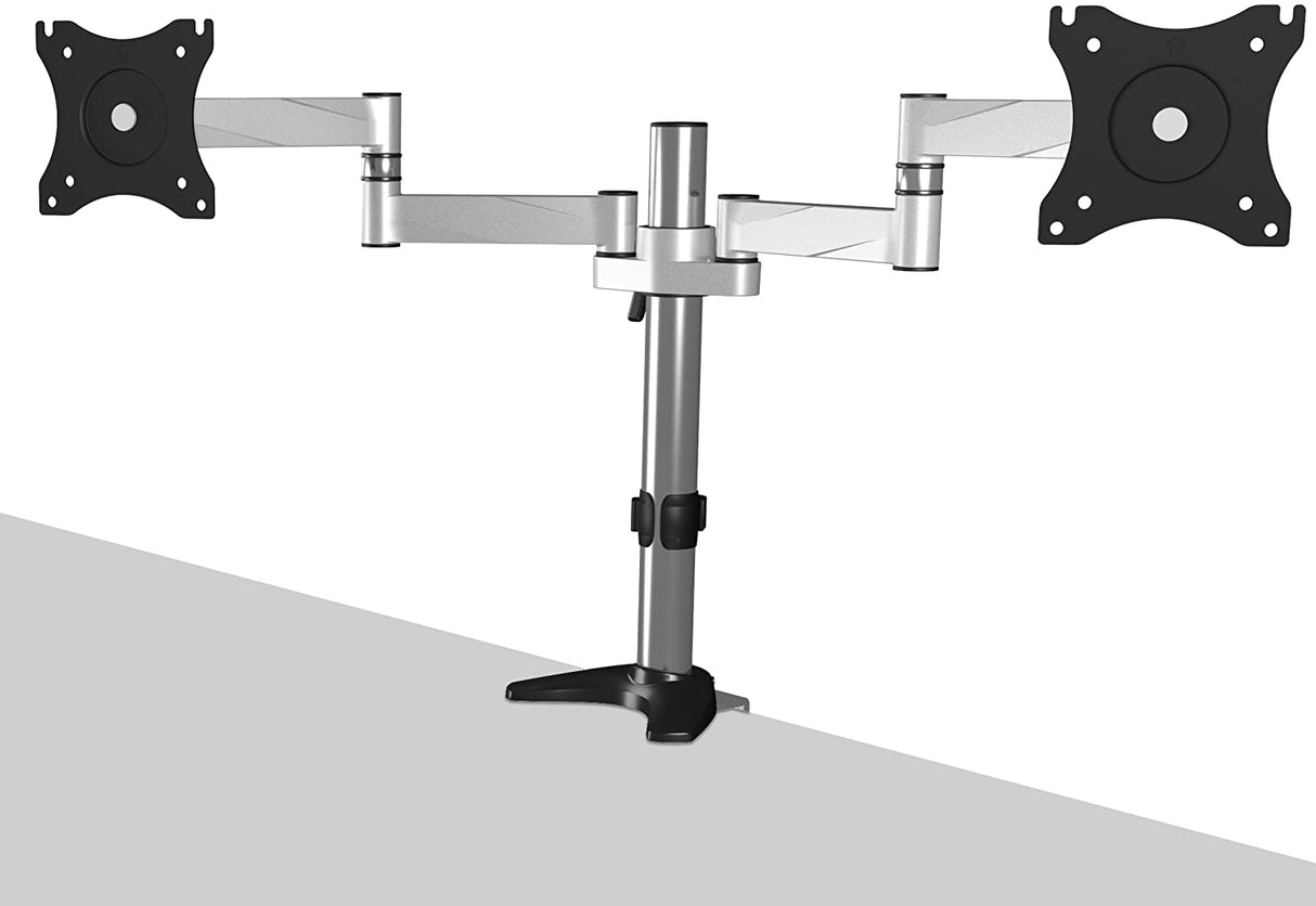 IcyBox dvojni namizni nosilec za monitorja do diagonale 27''