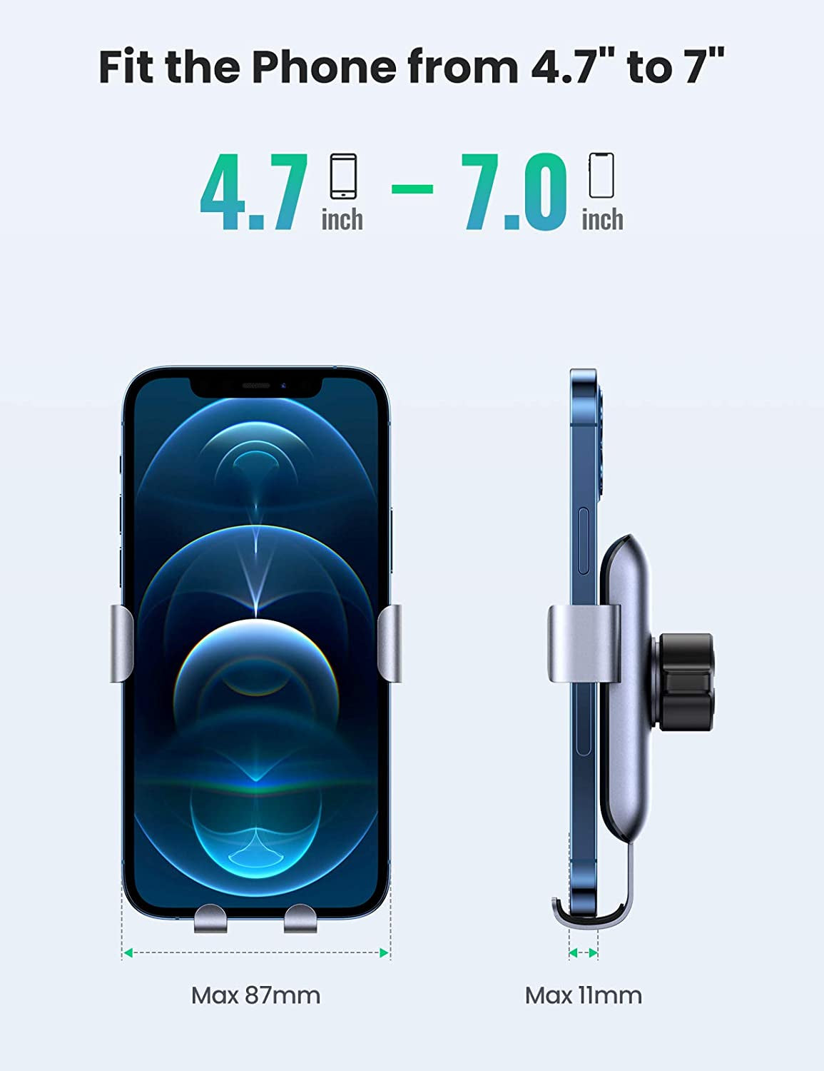Ugreen Gravity avtomobilsko držalo za telefon za namestitev v zračne odprtine