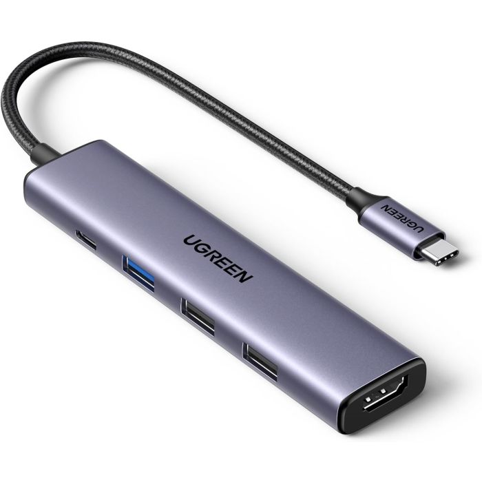 UGREEN 5v1 USB-C 4K HDMI, 100W, 4K@30Hz HDMI