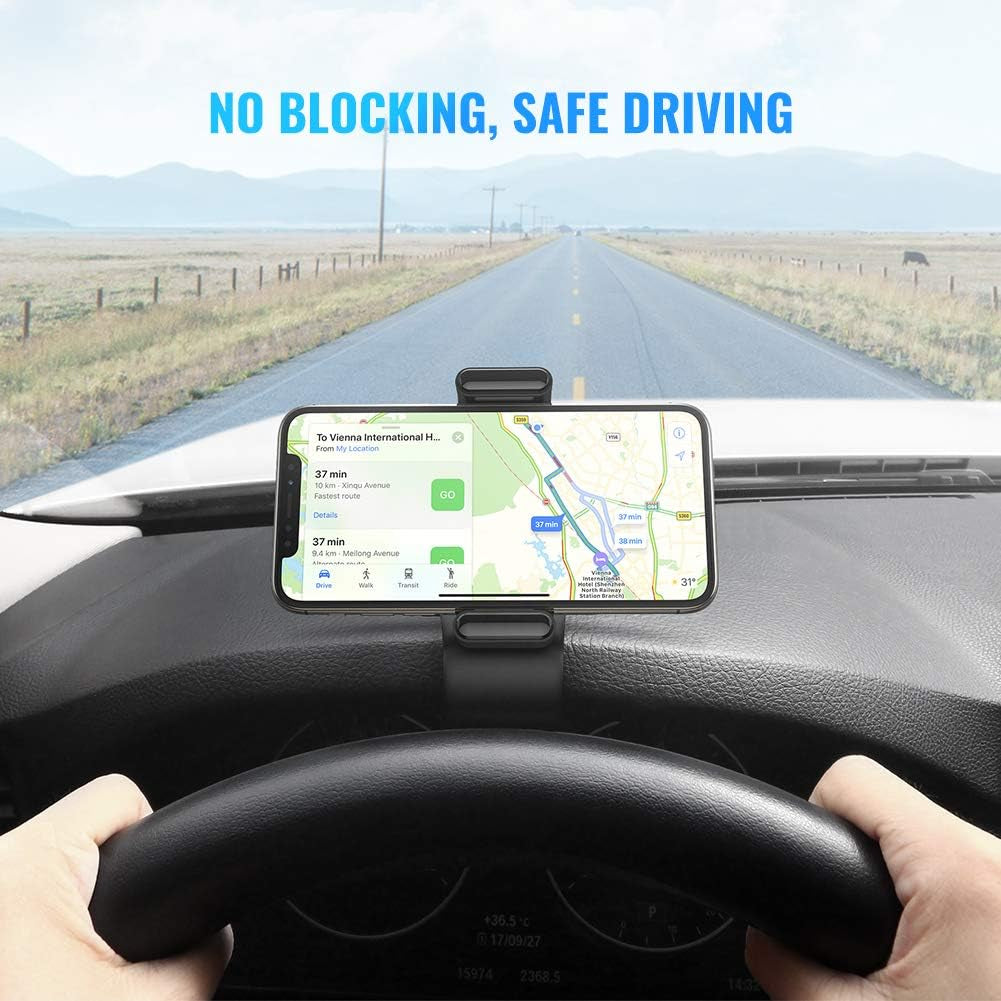 Ugreen nosilec telefona za armaturno ploščo s sponko - 60796