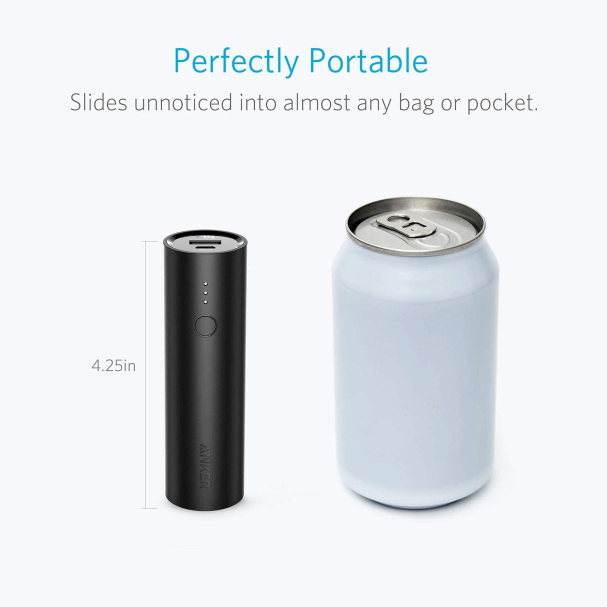 Anker prenosna baterija PowerCore 5.000mAh črna