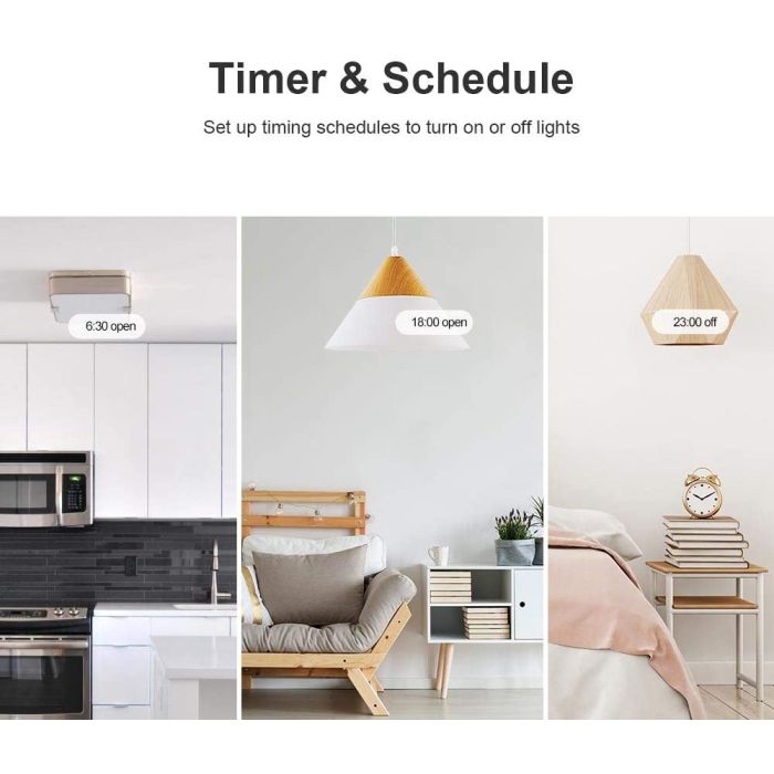 SONOFF pametno stensko stikalo Wi-Fi + RF433 trojno T1EU3C-TX