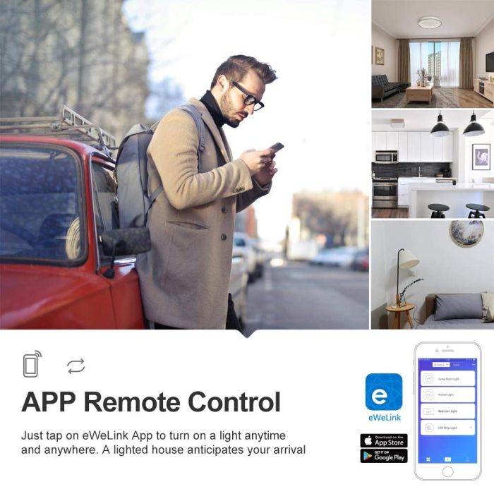 SONOFF pametno stikalo Wi-Fi z RF kontrolo RFR2