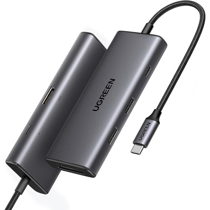 Ugreen 7v1 USB-C Hub (10Gbps USB 3.2, 4K@30Hz HDMI)