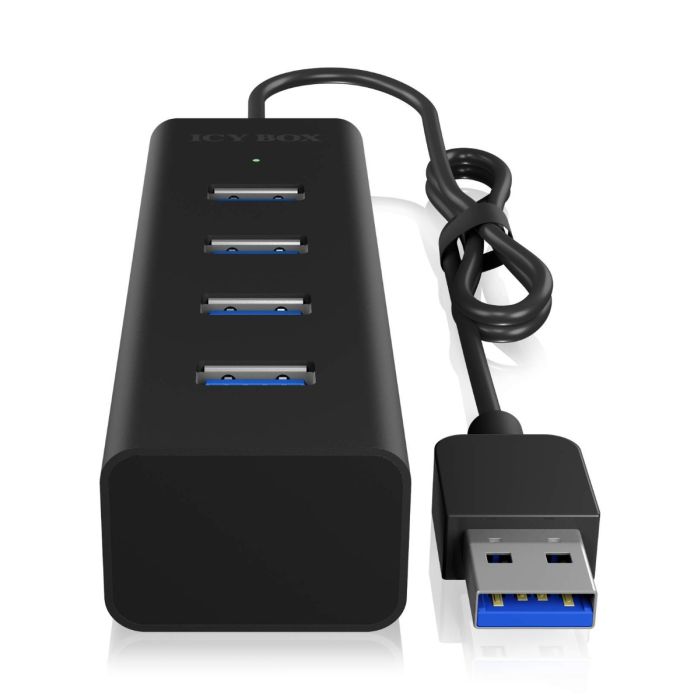 IcyBox IB-HUB1409-U3 4-portni Hub s priključkom USB-A 3.0