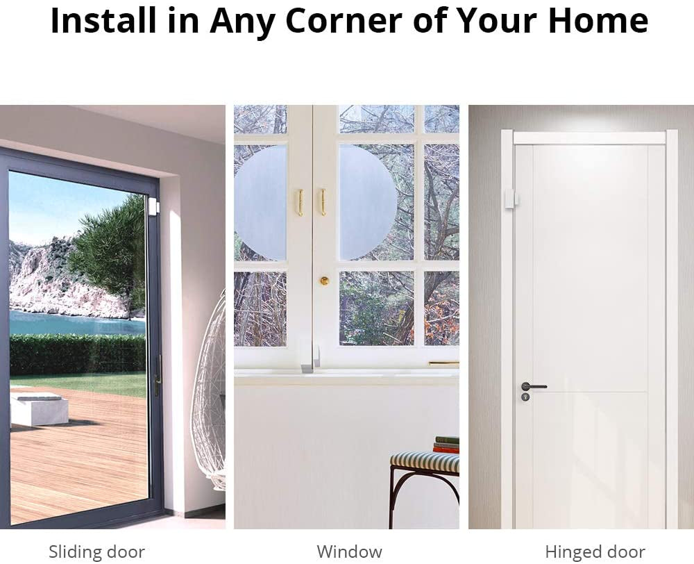 SONOFF senzor za vrata in okna Wi-Fi DW2 WiFi