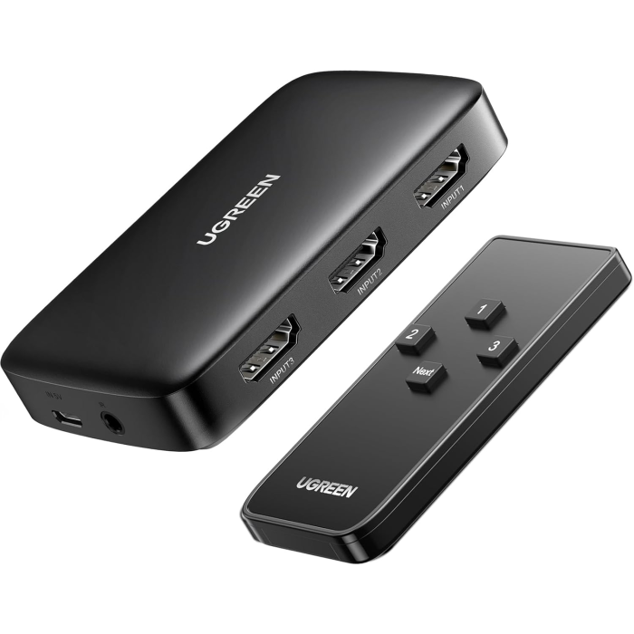 Ugreen HDMI 3x1 HDMI stikalo 4K@30Hz