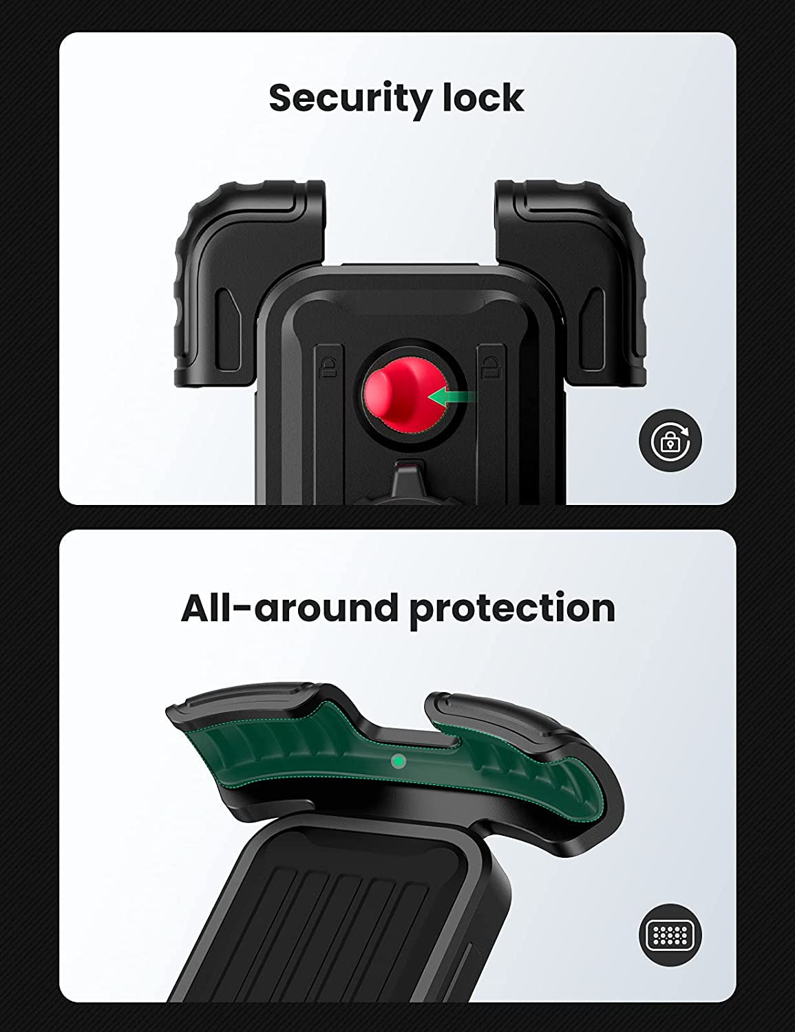 Ugreen držalo telefona za kolo