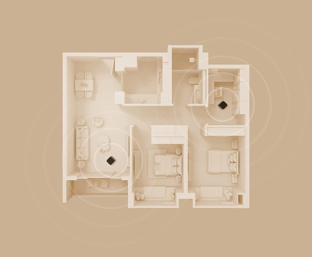 Xiaomi AX3000 Mesh System brezžična dostopna točka (2-pack)