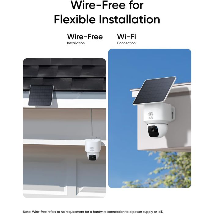 Eufy Security SoloCam E30 zunanja brezžična kamera s solarnim panelom