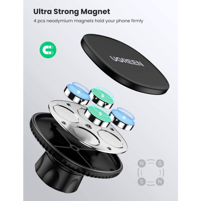 Ugreen magnetni nosilec telefona za avto