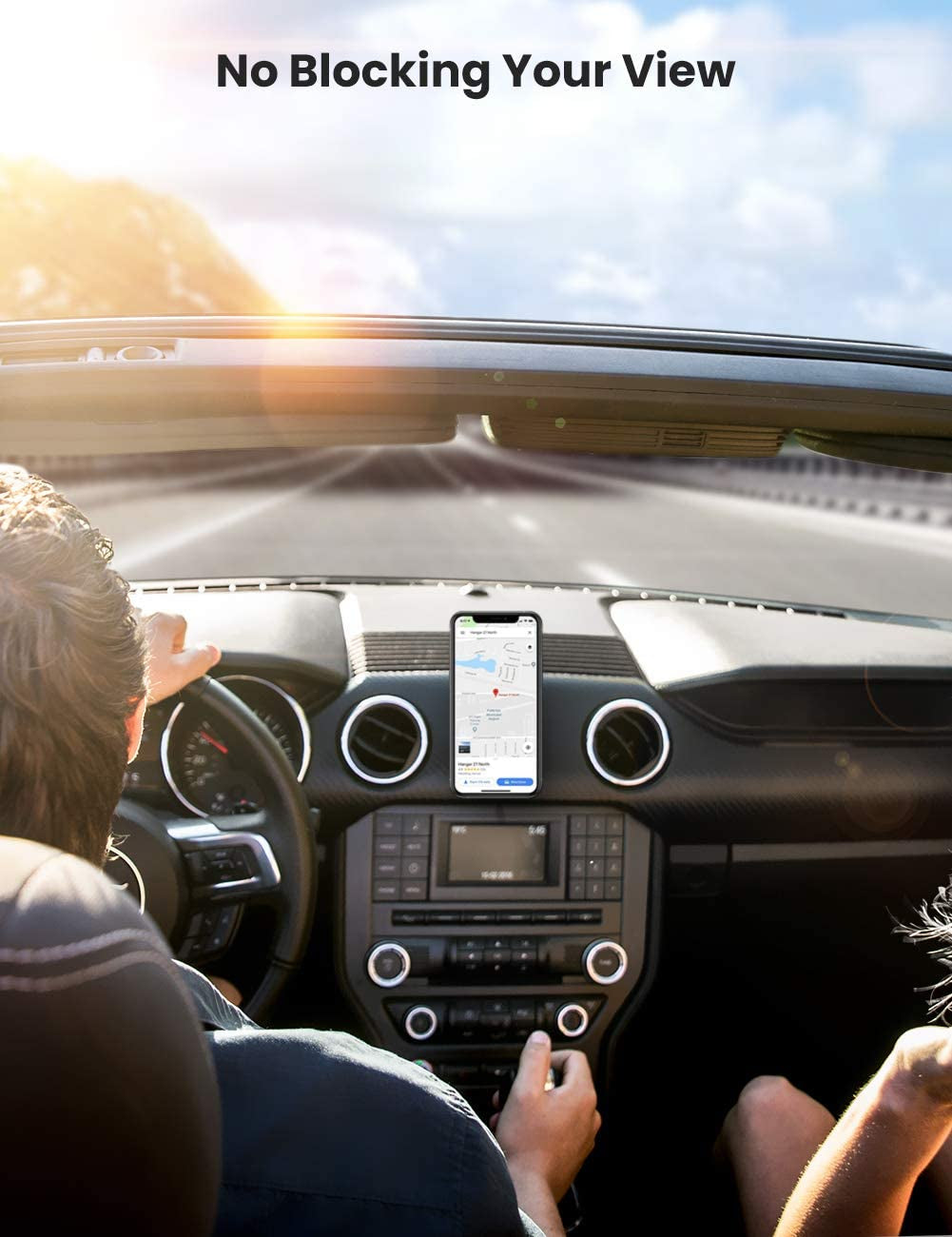 Ugreen magnetni nosilec telefona za avto