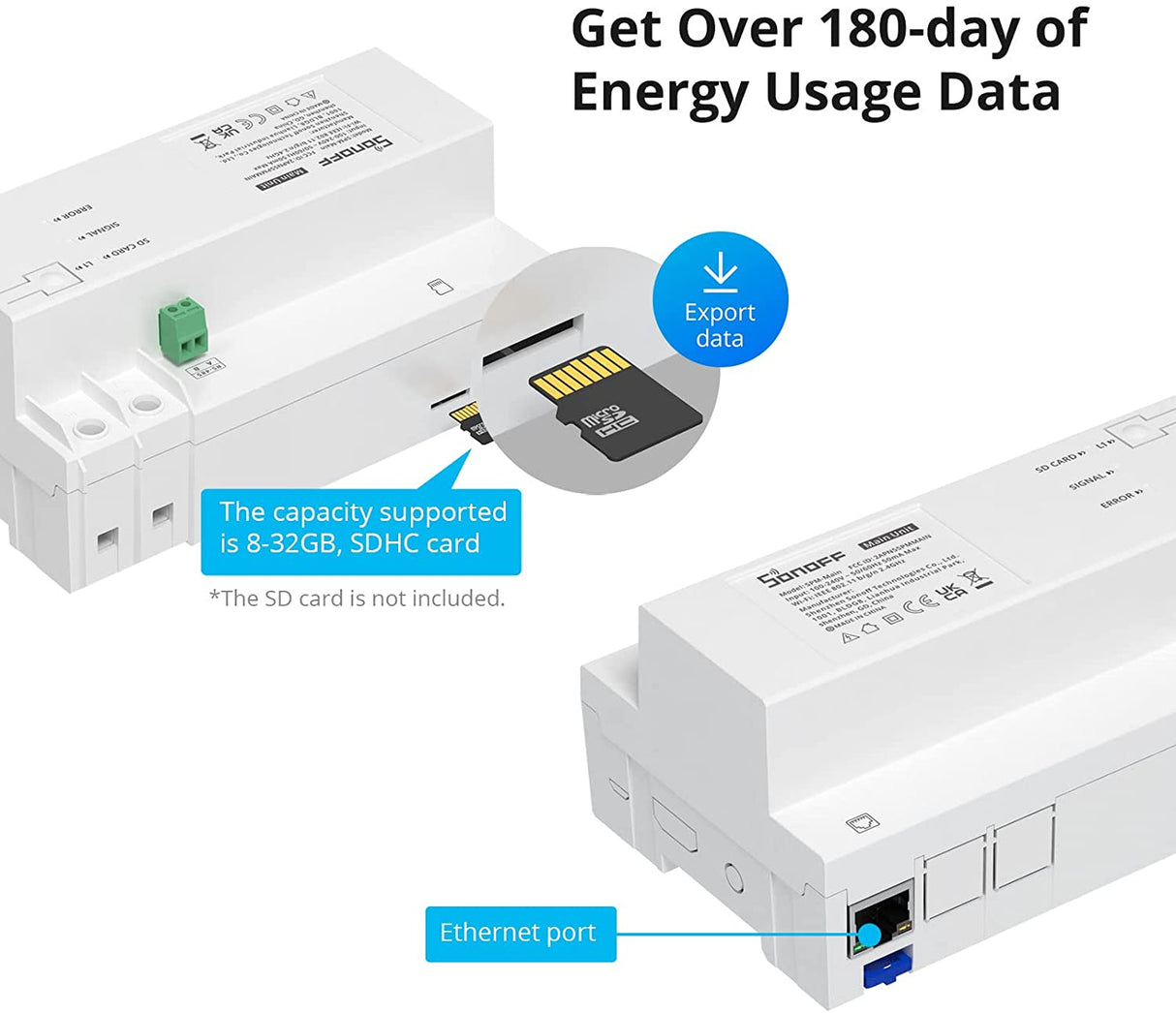 SONOFF pametno Wi-Fi SPM 4-relejno stikalo