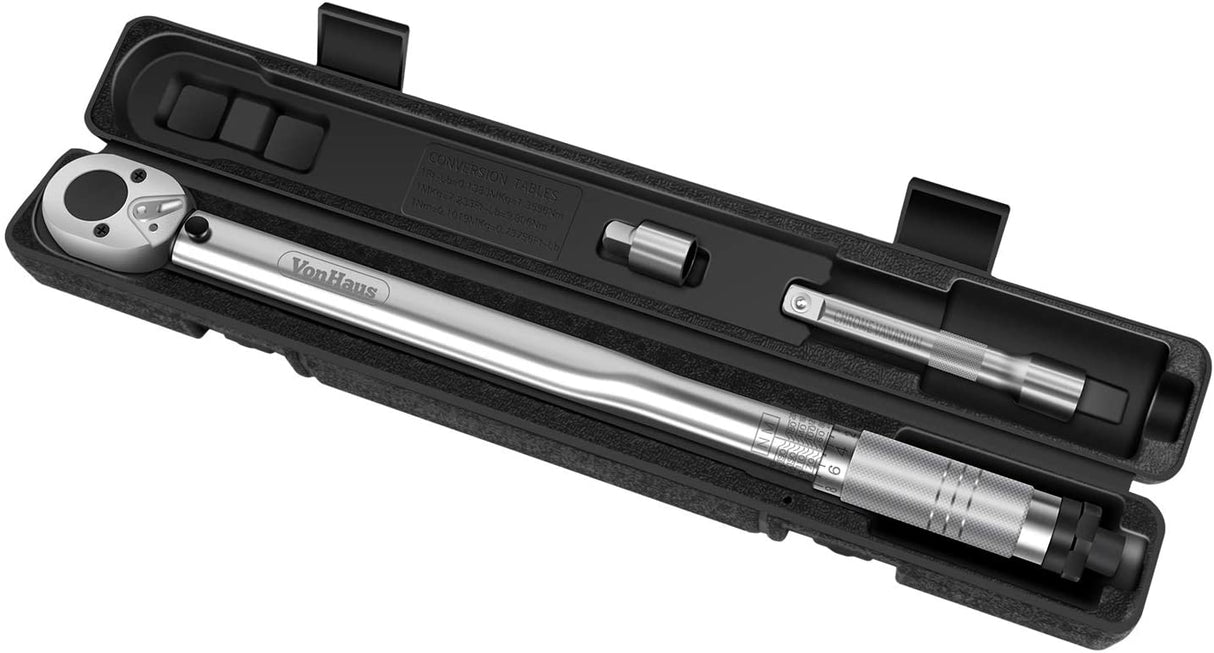 VonHaus 1/2'' moment ključ z reducirjem in podaljškom