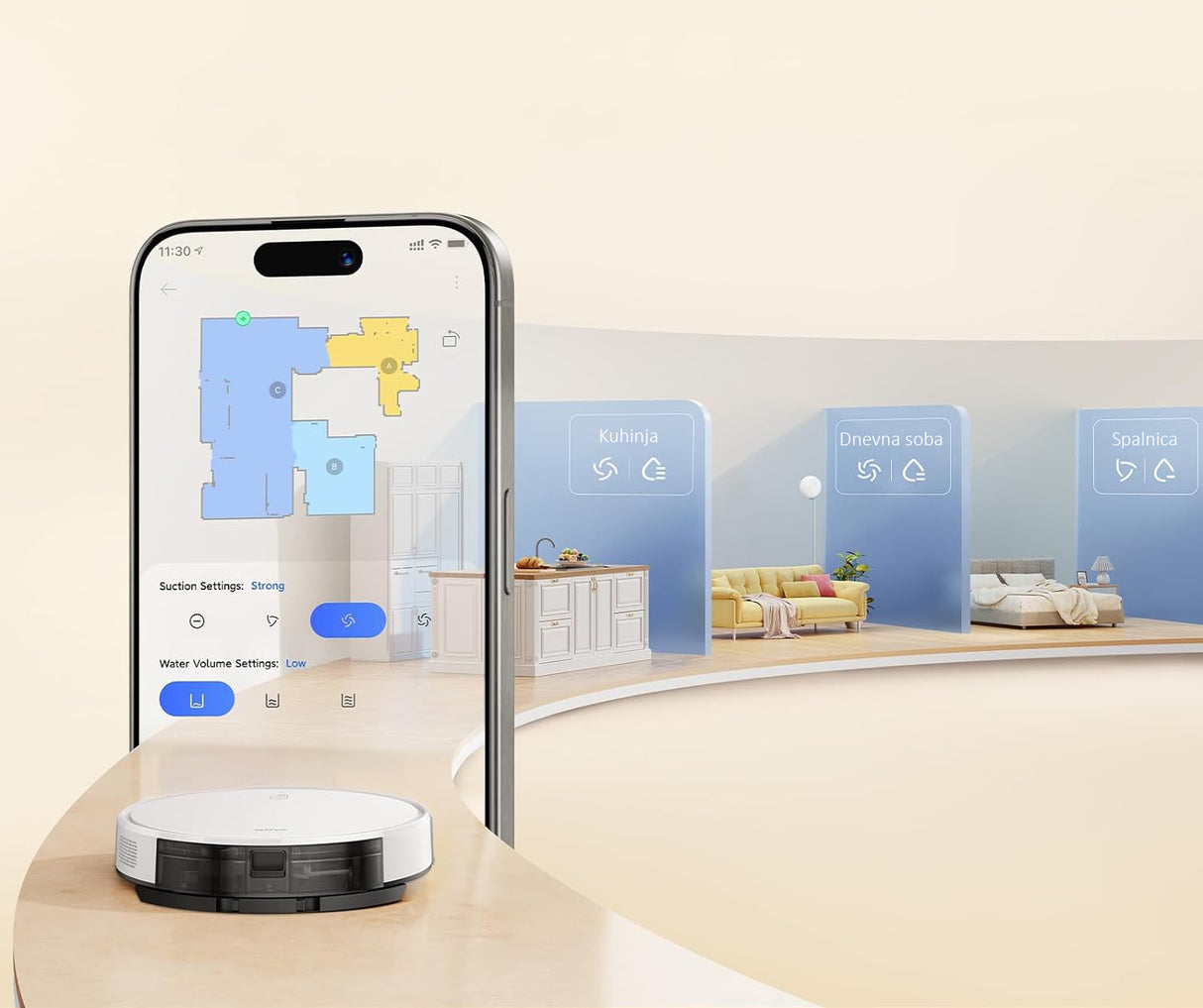 Dreame Mova M1 robotski sesalnik