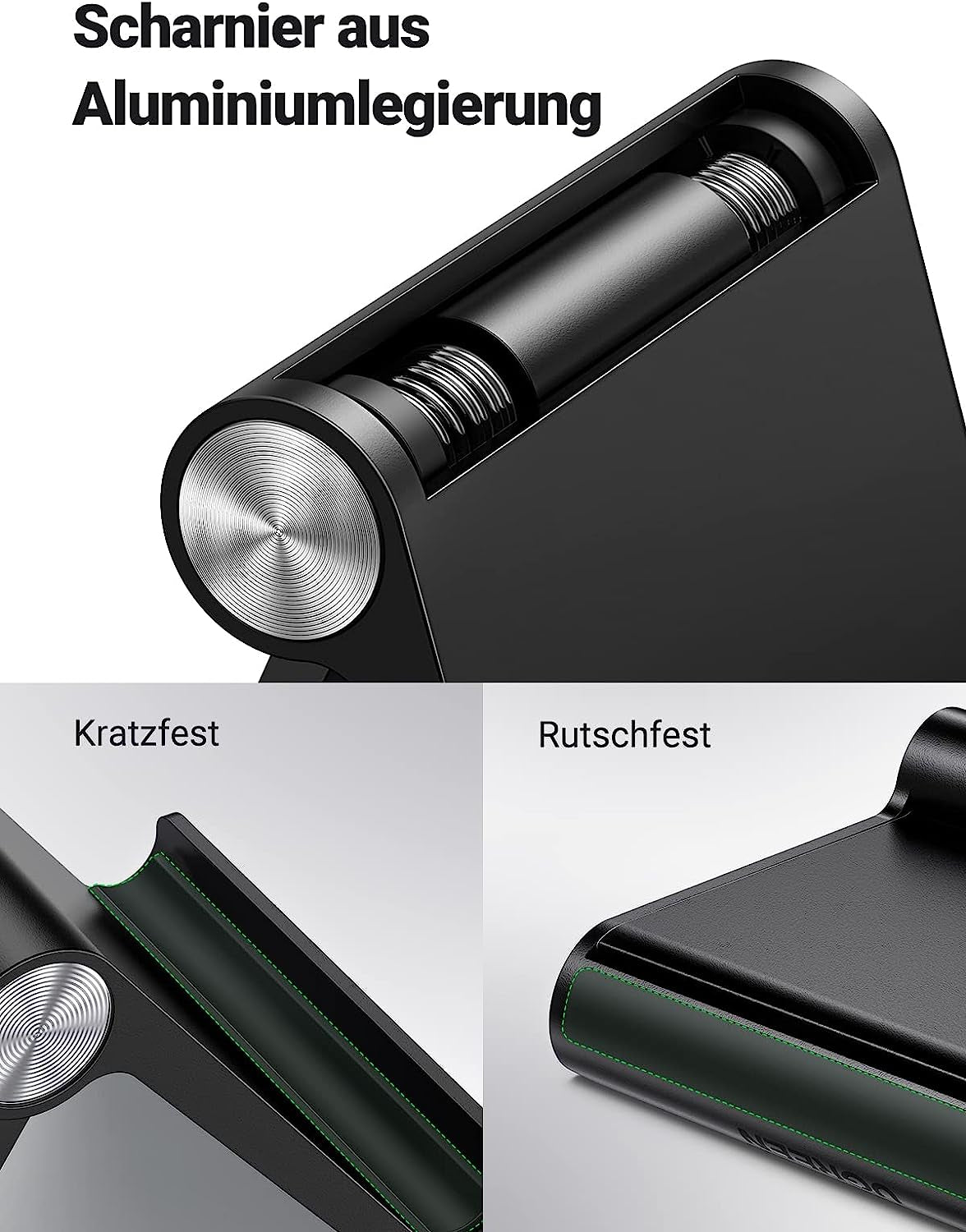 Ugreen stojalo za telefon, črno - 50747