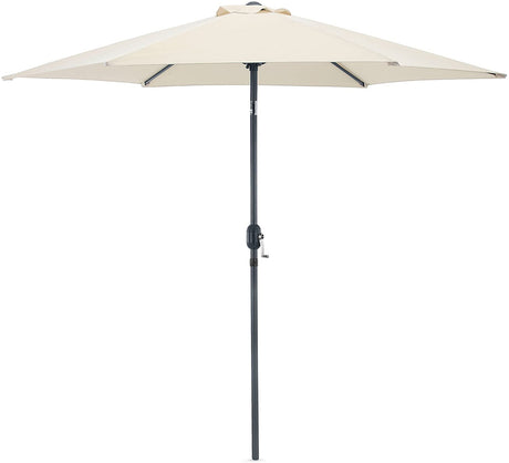 VonHaus 2,7M senčnik samostoječi UV30 bež