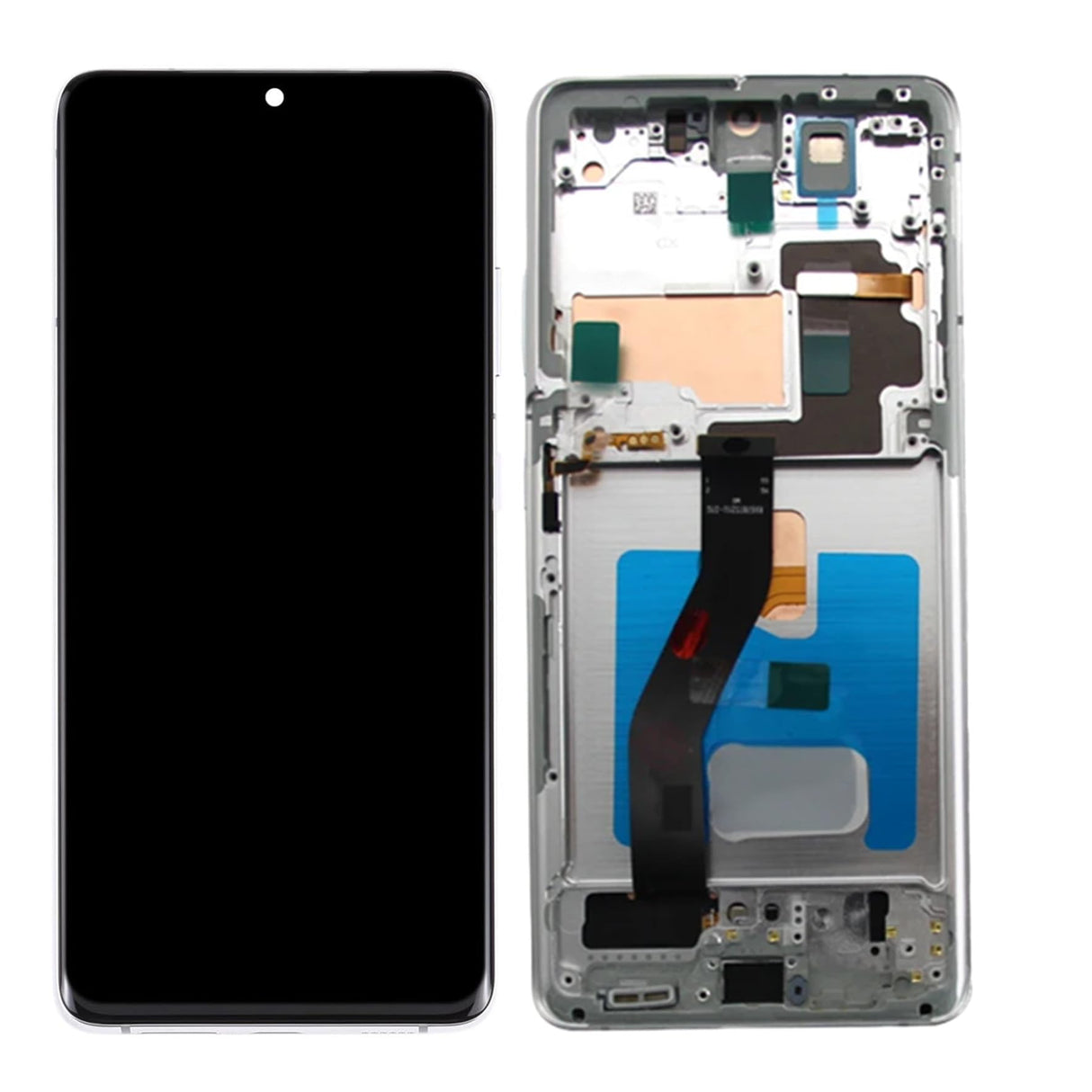 SAMSUNG GALAXY S21 ULTRA TOUCH+LCD+FRAME PHANTOM SILVER SERVICE PACK