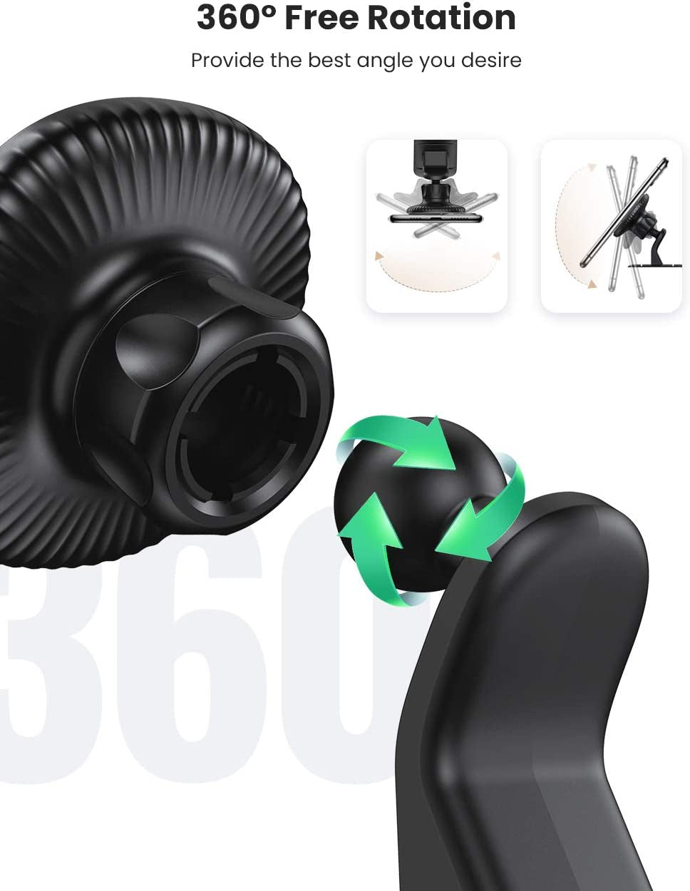 Ugreen magnetni nosilec telefona za avto