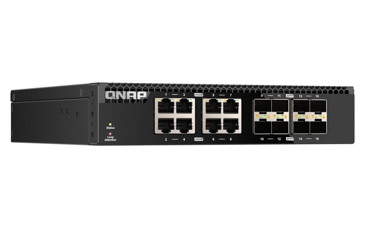 Stikalo 8 port 10Gb SFP + RJ45, half rack 1U