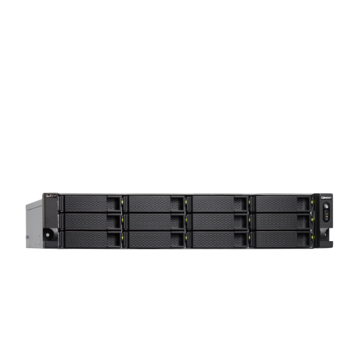 QNAP NAS strežnik za 12 diskov, 2U, Xeon, 32GB ram, 2x 10GbE SFP+