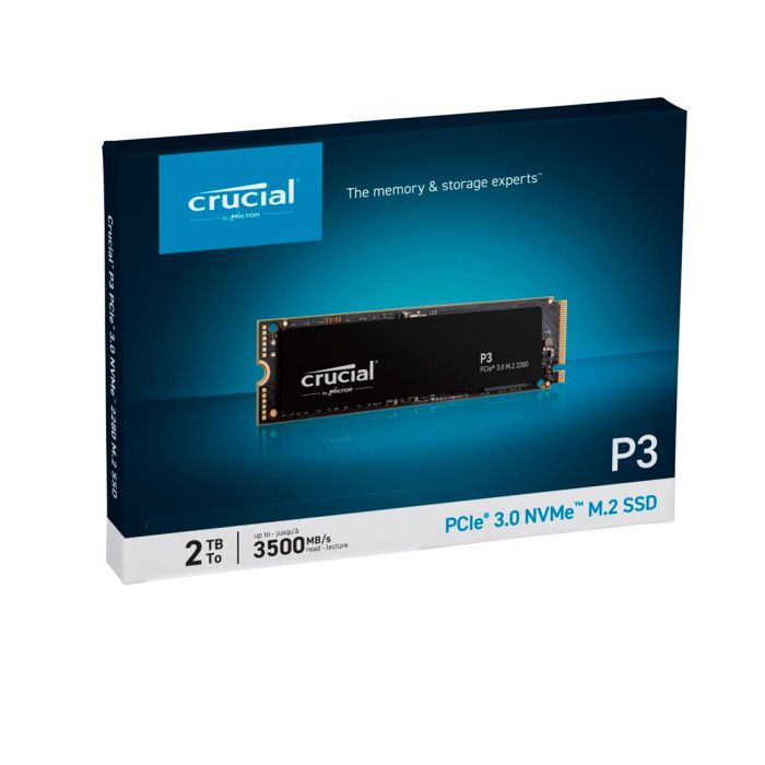 Crucial P3 2TB 3D NAND NVMe PCIe M.2 SSD