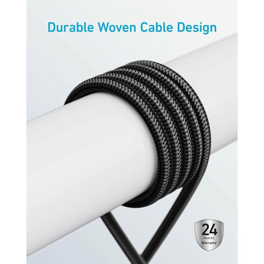 Anker 310 USB-C na USB-C kabel 240 W, 1,8m, črn