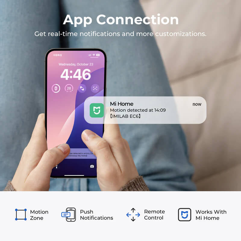 IMILAB EC6 3K Wi-Fi zunanja varnostna kamera