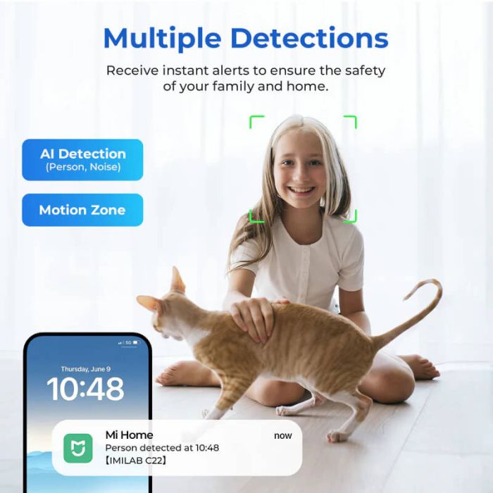IMILAB C22 3K Wi-Fi notranja kamera
