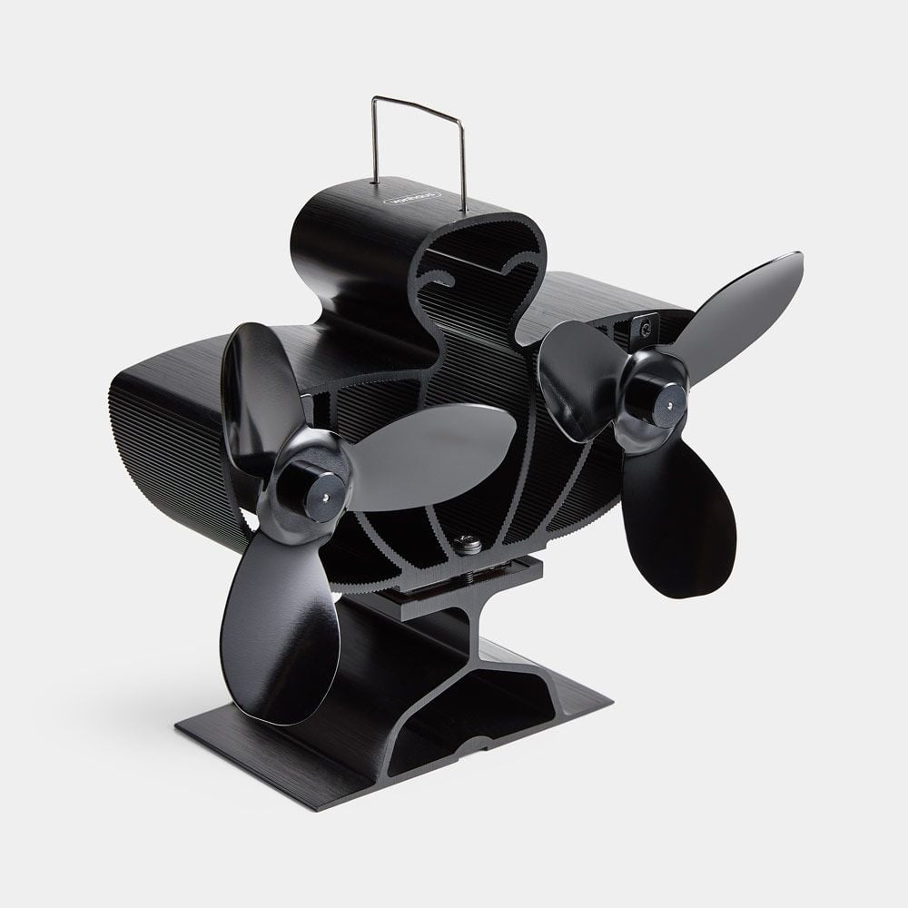 VonHaus dvojni ventilator za kamin