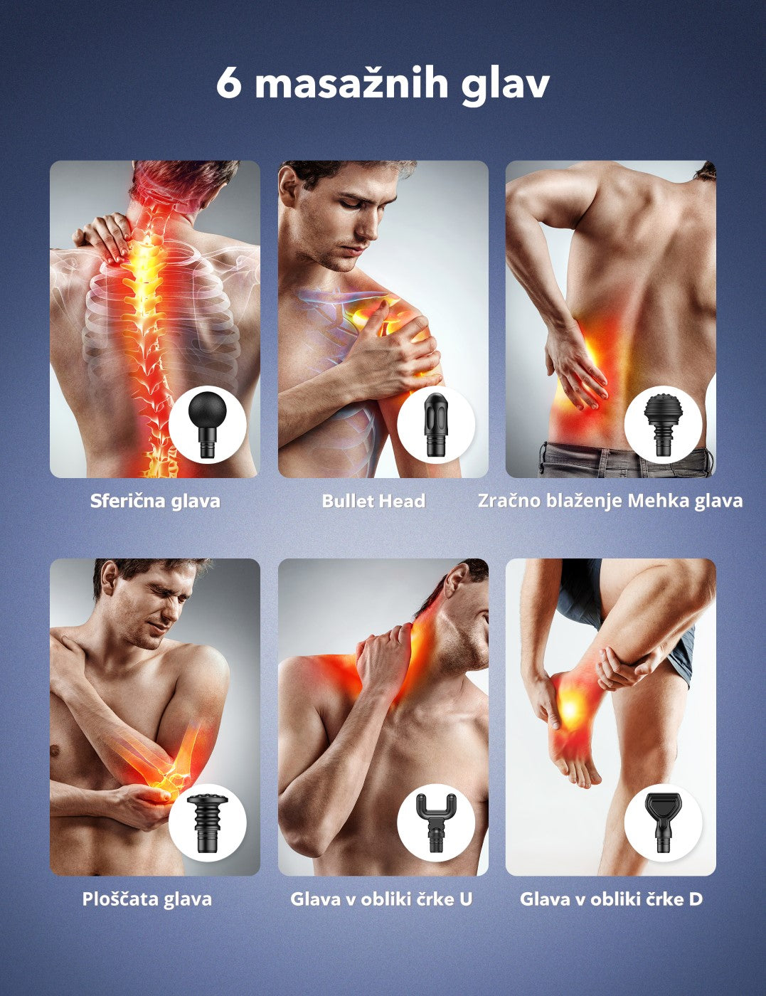 TaoTronics TT-PCA004 masažna pištola