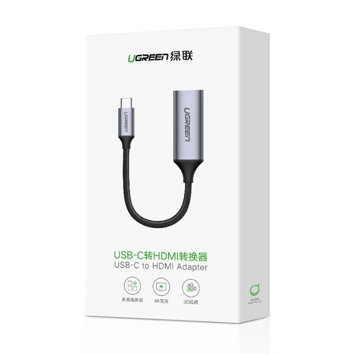 Ugreen USB-C na HDMI adapter 2.0 4K - box