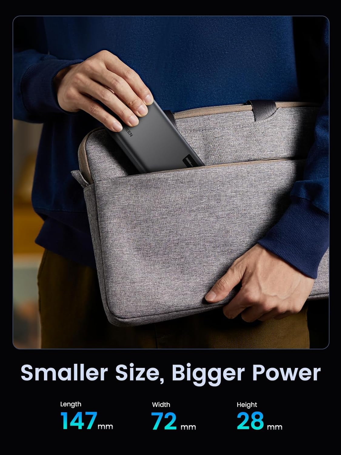 Ugreen 22.5W 20000mAh prenosna baterija